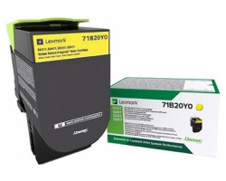 Lexmark 71B20Y0 Toner giallo originale