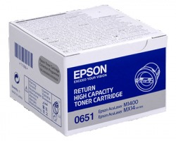 Epson 0651 Toner return program nero originale (C13S050651)