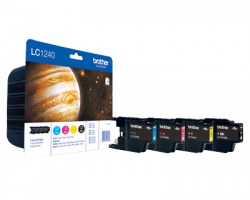 Brother LC1240VALBP Multipack inkjet nero + 3 colori originale