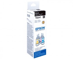 Epson T6641 Flacone inchiostro originale nero (C13T664140) da 70ml