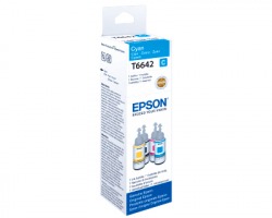 Epson T6642 Flacone inchiostro originale ciano (C13T664240) da 70ml