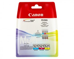 Canon CLI521 Multipack inkjet tricromia originale (2934B007)