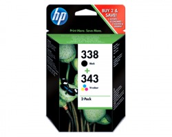 HP SD449EE Multipack inkjet originale (338+343)