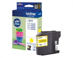 Brother LC221Y Cartuccia inkjet giallo originale