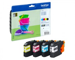 Brother LC221VALBP Multipack inkjet nero + 3 colori originale