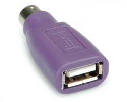 Link Adattatore USB Femmin/ PS2 Maschio per tastiera