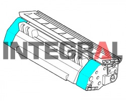 Integral 841928 Toner ciano compatibile 9.5K (TYPEC2503H)