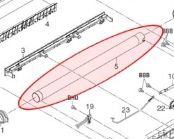 Kyocera 2C920050 Rullo fusore superiore compatibile alta qualità (2C920051)