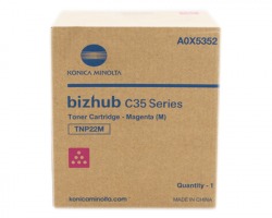 Konica Minolta TNP22M Toner magenta originale (A0X5352)