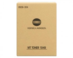 Konica Minolta 89363040 Toner nero originale 1x2 (MT104B)