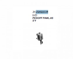 Ricoh D2022335 Pickoff pawl:Assy originale