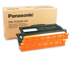 Panasonic DQTCD025XD Toner nero originale (kit 1x2) da mattere in prenotazione