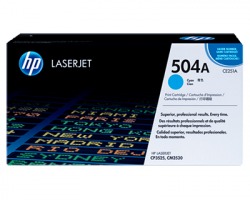 HP CE251A Toner ciano originale (504A)