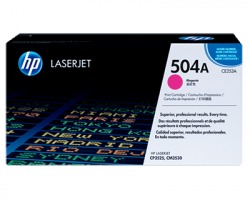 HP CE253A Toner magenta originale (504A)