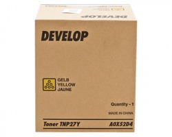 Develop TNP27Y Toner giallo originale (A0X52D4)