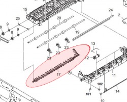 Kyocera 302KK28060 Guide shift oiginale