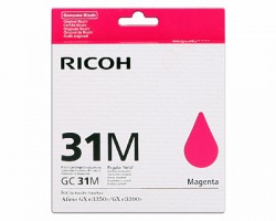 Ricoh GC31M Cartuccia gel originale magenta 1560 copie (RHGC31M, 405690)