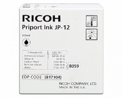 Ricoh Pinkjp1210 Inchiostro originale nero 1x5 600 copie (817104-jp12)