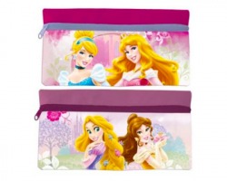 Disney Principesse Astuccio piatto in tessuto 15x20cm