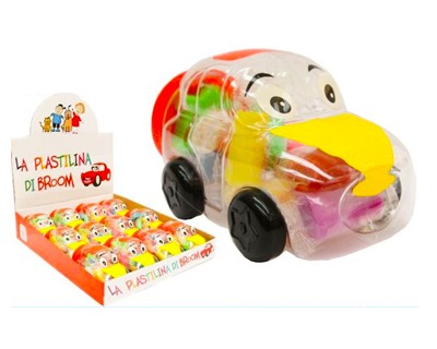 La Plastilina Di Broom, Espositore 12 Pz - Regalini Dopo Festa Compleanno