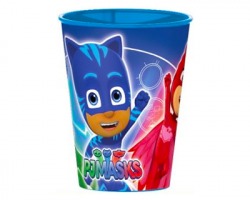 Pj Masks bicchiere in plastica da 260ml