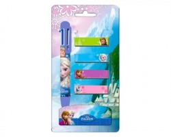 Disney Frozen Kit scuola con 1x penna a 8 colori e 4 blocchetti di postit