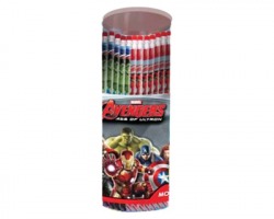 Avengers espositore da 60 matite con gomma