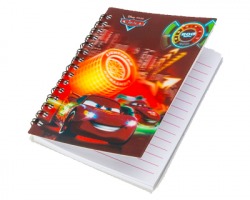 Cars Agenda 3D, formato A6 - 1pz