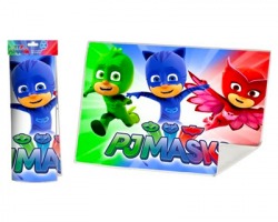 Pj Masks Salvietta viso in microfibra 30x40 cm