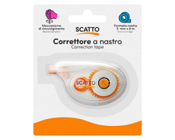 Correttore A Nastro Ricaricabile Con Retro Fantasia – Cancella Gli Errori In Modo Discreto
