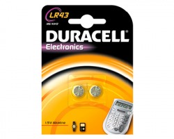 Duracell LR43 Batterie alcaline 1.5V blister da 2pz (96775743)