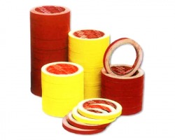 Nastro in PVC rosso per macchina sigilla sacchetti, 10mmx66m