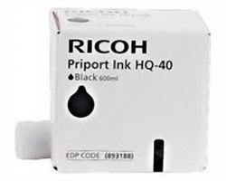 Ricoh Pinkjp4500 Inchiostro originale nero 1x5 600 copie (typehq40)