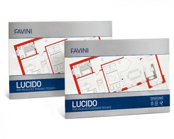 Favini A210404 Album carta da lucido ad alta trasparenza A4 75gr (10fg) - 1pz