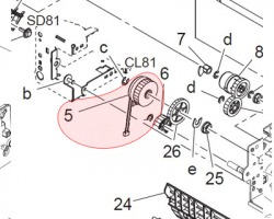 Konica Minolta A1UDM20100 Clutch originale