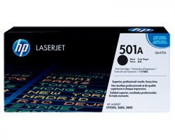 HP Q6470A Toner nero originale (501A)