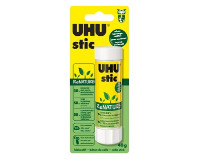 Uhu D1400 Colla stick ReNature 40gr - 1pz - OFBA srl