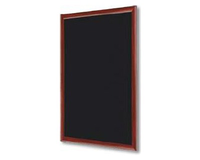 Lavagna nera per gessetti, no ardesia - misure: 60x90cm - 1pz - OFBA srl