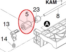 Kyocera 2AR07230 Gommino separazione compatibile