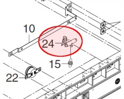 Kyocera 2FT20120 Kit 1x5 Unghietta superiore compatibile (2BR20240,2FT20160)