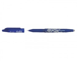 Pilot 006661 Frixion ball - penna blu a sfera cancellabile e ricaricabile, 0.7mm - conf. 12 pz