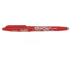 Pilot 006662 Frixion ball - penna rossa a sfera cancellabile e ricaricabile, 0.7mm