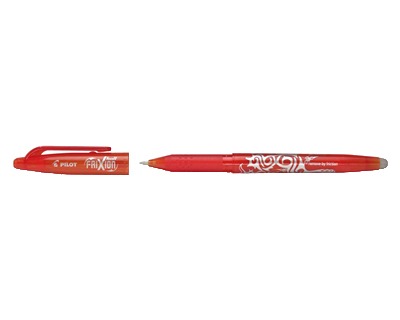 Pilot 006660 Frixion ball - penna nera a sfera cancellabile e