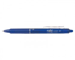 Pilot 006791 Frixion clicker- penna gel blu a sfera a scatto cancellabile/ricaricabile 0.7mm