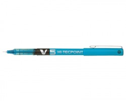 Pilot 011701 Hi-Tecpoint V5 - penna azzurra con punta ad ago da 0.5mm