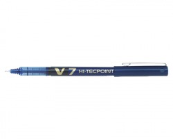 Pilot 011711 Hi-Tecpoint V7 - penna blu con punta ad ago da 0.7mm