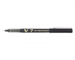 Pilot 011710 Hi-Tecpoint V7 - penna nera con punta ad ago da 0.7mm