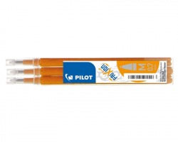 Pilot 006647 Frixion ball Set refill arancione per penne Frixion ball - 3pz