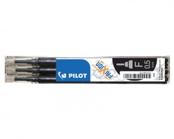 Pilot 006420 Frixion point Set refill nero per penne Frixion point - 3pz