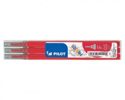 Pilot 006422 Frixion point Set refill rosso per penne Frixion point - 3pz